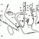 TRX500FM Handle levers@switches   @cables