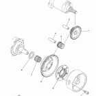 Raptor 250 Special ed. YFM25RSEY Муфта стартера