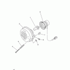 Grizzly 350 IRS 4WD Hunter YFM35FGIHY Фара