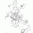 Grizzly 350 IRS 4WD YFM35FGIYG/YFM35FGIYB/YFM35FGIYL ГОЛОВКА ЦИЛИНДРА