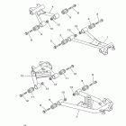 Grizzly 350 IRS 4WD YFM35FGIYG/YFM35FGIYB/YFM35FGIYL Бугель (задний рычаг)
