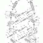 Grizzly 350 IRS 4WD YFM35FGIYG/YFM35FGIYB/YFM35FGIYL Передняя подвеска колес
