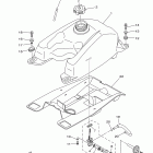 Grizzly 350 IRS 4WD YFM35FGIYG/YFM35FGIYB/YFM35FGIYL ТОПЛИВНЫЙ БАК