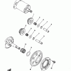Grizzly 400 4WD Hunter YFM40FBHY Муфта стартера