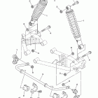 Grizzly 450 4WD YFM45FGYL/YFM45FGYB/YFM45FGYGR Задняя подвеска