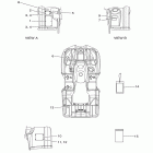 Grizzly 450 4WD YFM45FGYL/YFM45FGYB/YFM45FGYGR Наклейки 1