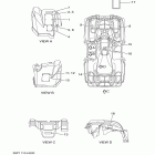 Grizzly 550 FI 4WD  YFM5FGYGR/YFM5FGYL/YFM5FGYB Наклейки 1