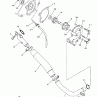 Grizzly 550 FI 4WD  YFM5FGYGR/YFM5FGYL/YFM5FGYB ВОДЯНОЙ НАСОС