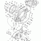 YFZ450 YFZ450YW/YFZ450YL Крышка картера двигателя