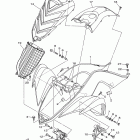 RAPTOR 700 YFM70RXGY/YFM70RXL Переднее крыло