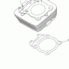 RAPTOR 250 YFM25RX Цилиндр