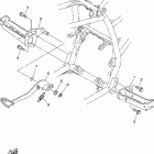 RAPTOR YFM25RX-B Подножки