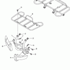 Grizzly 350 4WD YFM35FGIX Дуги безопасности