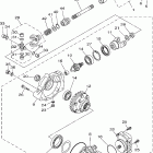 Grizzly 450 4WD YFM45FGX Передний дифференциал