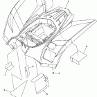 Wolverine 450 4WD YFM45FXX Заднее крыло