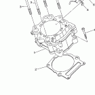 Raptor 700 YFM70RX Цилиндр