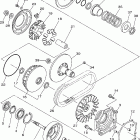 Grizzly 700 4WD EPS YFM7FGPX Сцепление