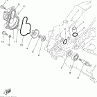 YFZ450 Special Edition YFZ450SP2X ВОДЯНОЙ НАСОС