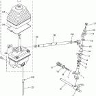 Grizzly 350 4WD YFM35FGIW Вал переключения