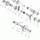 Grizzly 350 4WD YFM35FGIW ТРАНСМИССИЯ