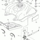 Raptor 350 YFM35RW ТОПЛИВНЫЙ БАК
