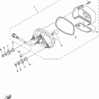 Raptor 350 YFM35RW Задний фонарь