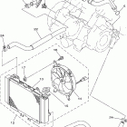 Grizzly 400 4WD  YFM4FGW Радиатор и Патрубки