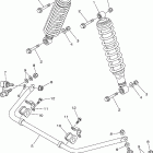 Grizzly 700 4WD EPS YFM7FGPW Задняя подвеска