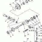 Bruin 250 YFM250BT Промежуточный ведущий вал