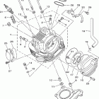 Bruin 250 YFM250BT ГОЛОВКА ЦИЛИНДРА