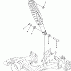 Bruin 350 4WD YFM350FAT Задняя подвеска