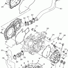 Bruin 350 4WD YFM350FAT- Крышка картера двигателя