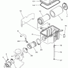Kodiak 400 4WD YFM400FAHT Впускная система