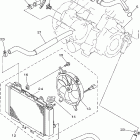 Kodiak 400 4WD YFM400FAHT Радиатор и Патрубки