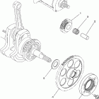 Grizzly 660 4WD YFM660FAHWT Муфта стартера