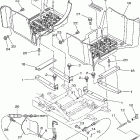 Bruin 350 Auto 2WD YFM350AS Подножки