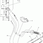 Bruin 350 Auto 2WD YFM350AS Steering handle  cable