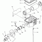 Kodiak 350 4WD YFM350FAHS/YFM350FAS Впускная система