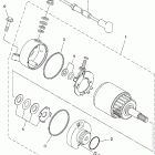 YFZ450 ПУСКОВОЙ ЭЛЕКТРОДВИГАТЕЛЬ