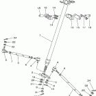 YFZ450S Рулевое управление
