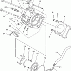 KODIAK 400 2WD-YFM400AR ГОЛОВКА ЦИЛИНДРА