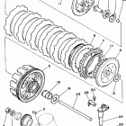 YFZ350R Сцепление