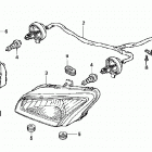 TRX250TM Headlight ('05)
