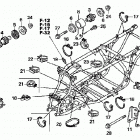 TRX500FE Рама