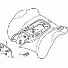 TRX300EX Rear fender              (trx300ex''''''''''''''''01-'''...
