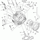 YFM250XP/YFM250XHP ГОЛОВКА ЦИЛИНДРА