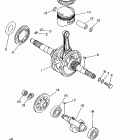 BIG BEAR 2WD-YFM400NMC/YFM400NM Коленчатый вал и Поршень