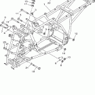 BIG BEAR 2WD-YFM400NMC/YFM400NM Рама