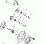 BIG BEAR 2WD-YFM400NMC/YFM400NM Муфта стартера