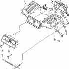 BEAR TRACKER 2WD-YFM250XL/YFM250XLC Переднее крыло